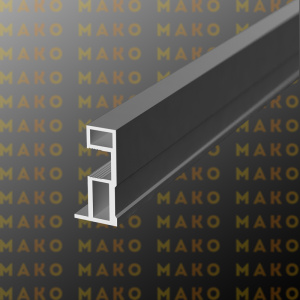 Профиль вертикальный MS163 Серебро (A00)